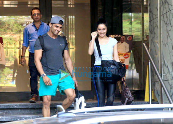 shraddha kapoor spotted at the gym in juhu 1