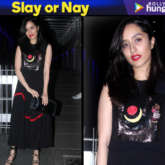Slay or Nay - Shraddha Kapoor in Reem Acra for a birthday bash (Featured)