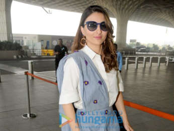 Soha Ali Khan, Arjun Rampal and Javed Akhtar snapped at the airport