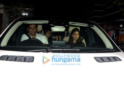 Suhana Khan and Anshula Kapoor spotted at Sanjay Kapoor’s home