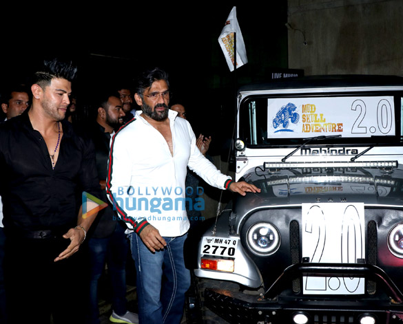 suniel shetty and sahil khan at the launch of mud skull adventure 2 0 1