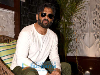 Suniel Shetty graces the Ace Tech Exhibition in Goregaon