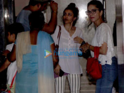 Sunny Leone, Rannvijay Singh spotted at Soha Ali Khan’s residence