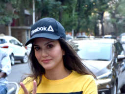 Sunny Leone snapped in Juhu