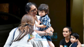 Taimur Ali Khan, Inaaya Naumi Kemmu and Laksshya Kapoor spotted at play school in Bandra