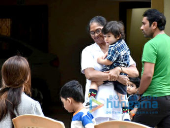 Taimur Ali Khan, Inaaya Naumi Kemmu and Laksshya Kapoor spotted at play school in Bandra
