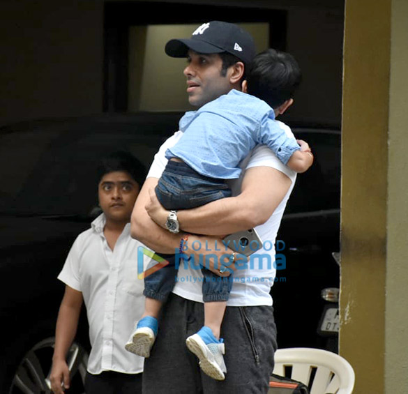 taimur ali khan and tusshar kapoors son laksshya spotted in bandra 6