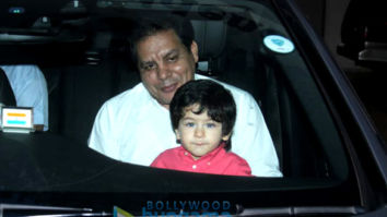 Taimur Ali Khan snapped at Karan Johar’s residence