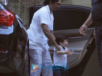 Taimur Ali Khan snapped in Bandra