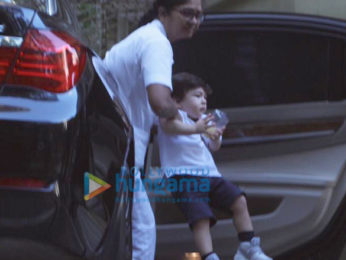 Taimur Ali Khan snapped in Bandra
