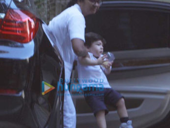Taimur Ali Khan snapped in Bandra