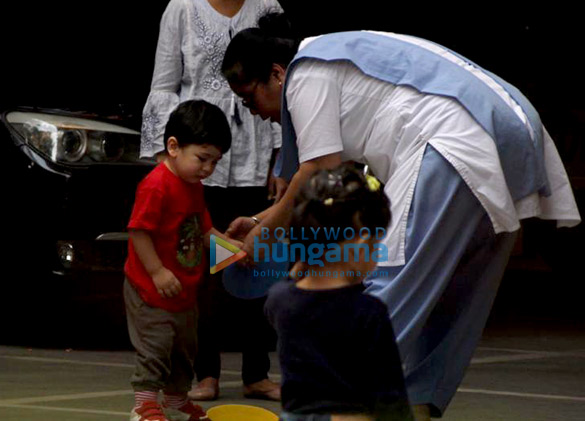 taimur ali khan spotted in play school 2