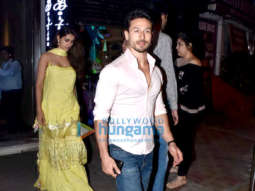 Tiger Shroff, Disha Patani and Athiya Shetty spotted at Bastian in Bandra