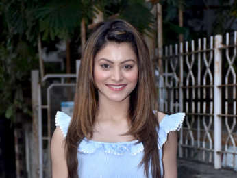 Urvashi Rautela spotted at Tip & Toe in Juhu