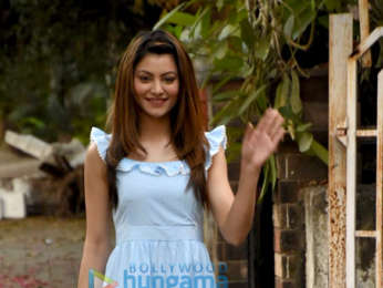 Urvashi Rautela spotted at Tip & Toe in Juhu