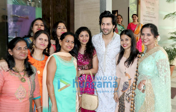 Varun Dhawan and family snapped after Diwali 2018 puja