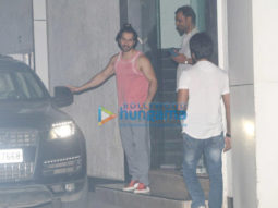 Varun Dhawan spotted at the gym