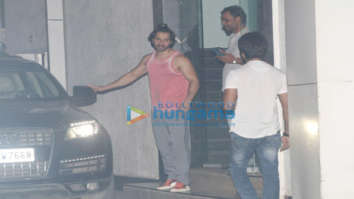 Varun Dhawan spotted at the gym