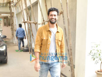 Vicky Kaushal spotted at Sunny Super Sound in Juhu