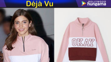Anushka Sharma steps out wearing a Nush sweatshirt but bears an uncanny resemblance to an H&M one!