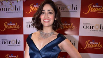 Yami Gautam snapped at a Jewellery event in Andheri