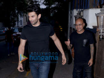 Aditya Roy Kapur snapped at Hakim Aalim’s salon in Bandra