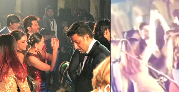 Aishwarya Rai Bachchan and Karisma Kapoor DANCE TOGETHER at the Isha Ambani - Anand Piramal’s wedding celebration