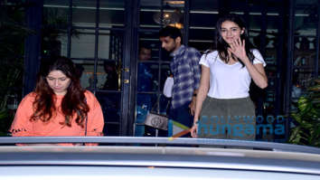 Ananya Pandey snapped at Soho House in Juhu