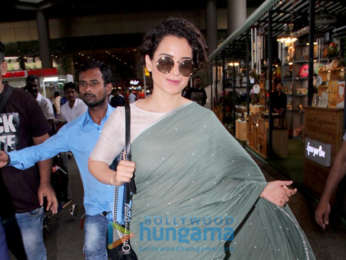 Athiya Shetty and Kangana Ranaut snapped at the airport
