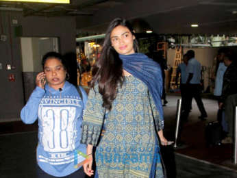 Athiya Shetty and Kangana Ranaut snapped at the airport