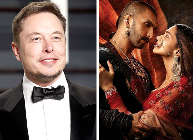 Billionaire entrepreneur Elon Musk hearts Ranveer Singh - Deepika Padukone's Bajirao Mastani, sends the fans into frenzy