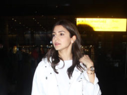 Bollywood Actress Anushka Sharma Spotted at Mumbai Airport