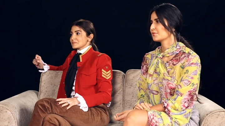 CRAZY: Katrina Kaif & Anushka Sharma Playing SRK QUIZ is a Laugh Riot CRAZY: Katrina Kaif & Anushka Sharma Playing SRK QUIZ is a Laugh Riot