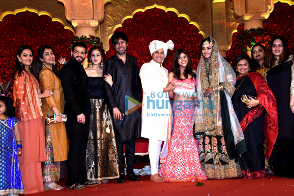 Celebs grace Chloe Ferns and Aslam Qureshi’s wedding reception