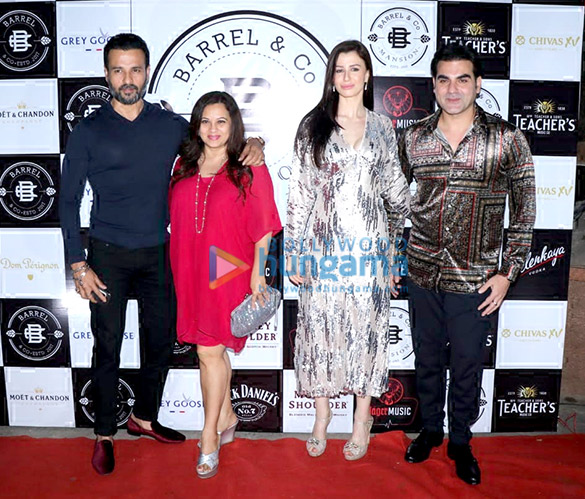 celebs grace the red carpet of the opening party of barrel co 1