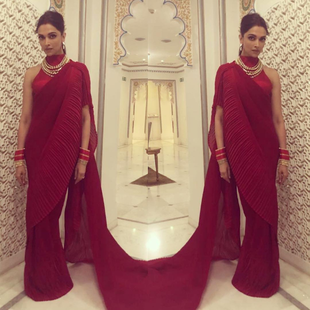 Deepika Padukone in Faabiiana for Isha Ambani – Anand Piramal sangeet festivities (3)