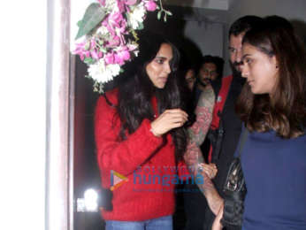 Deepika Padukone snapped at Krome Studio in Bandra