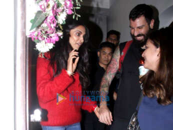 Deepika Padukone snapped at Krome Studio in Bandra