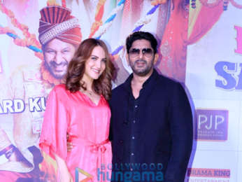 Elli AvrRam and Arshad Warsi at the song launch of ‘Chamma Chamma’ from ‘Fraud Saiyaan’