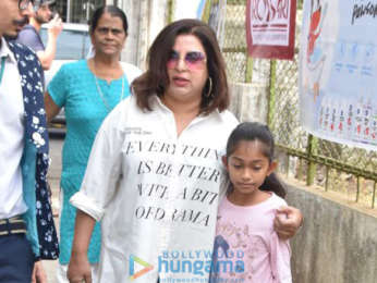 Farah Khan and Krishna Shroff and others at St Teresa Boys School for World Pet Adoption 2018