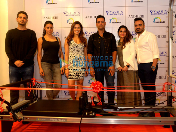 gul panag snapped at yasmin karachiwalas pilates studio opening in lokhandwala 1