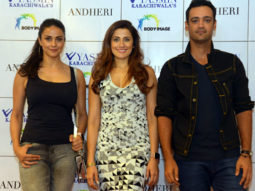 Gul Panag snapped at Yasmin Karachiwala’s pilates studio opening in Lokhandwala