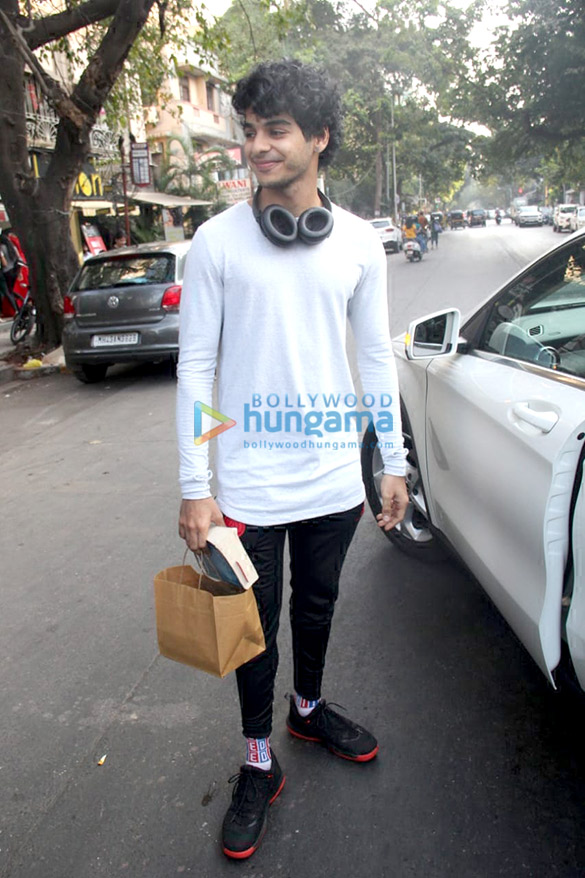 Ishaan Khatter spotted at Bastian in Bandra Ishaan Khatter spotted at Bastian in Bandra
