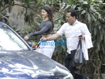 Jacqueline Fernandez spotted after dance class in Bandra