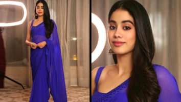 Janhvi Kapoor becomes Chandni for her fans as she stuns in blue saree!