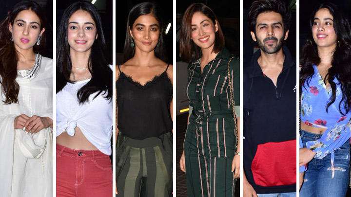 Janhvi Kapoor, Sara Ali Khan and others grace the special screening of ‘Kedarnath’