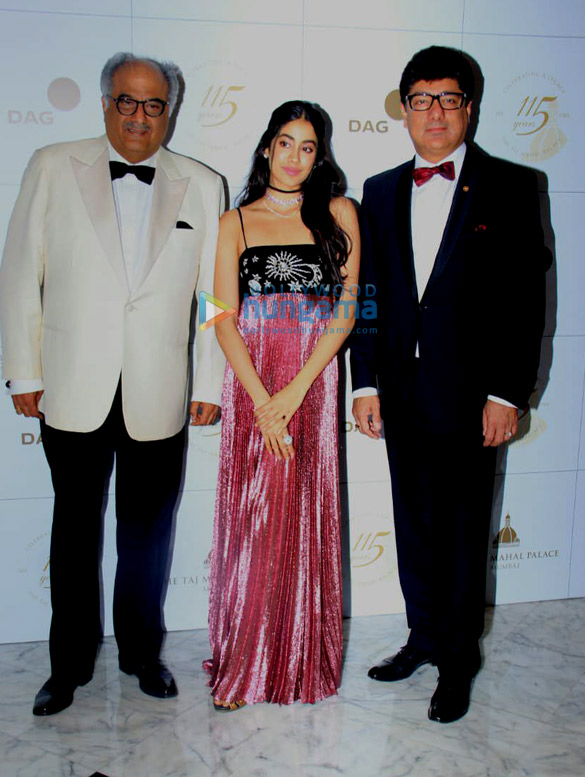 Janhvi Kapoor and Boney Kapoor grace the Taj Mahal palace 115th anniversary