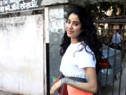 Janhvi Kapoor and Ishaan Khatter snapped at gym