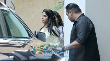 Janhvi Kapoor snapped at Maddock Films’ office