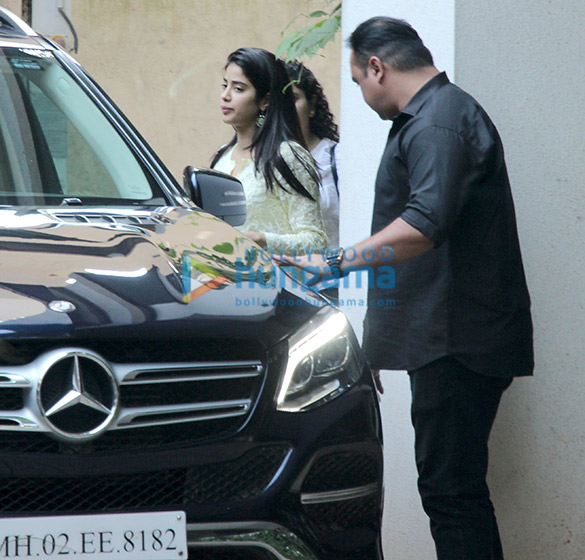 Janhvi Kapoor snapped at Maddock Films’ office